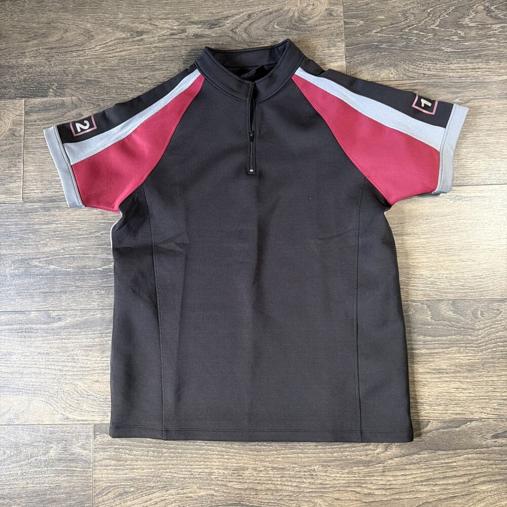 The Hunger Games District 12 Training Shirt Quarter Zip Athletic Top NECA M/L